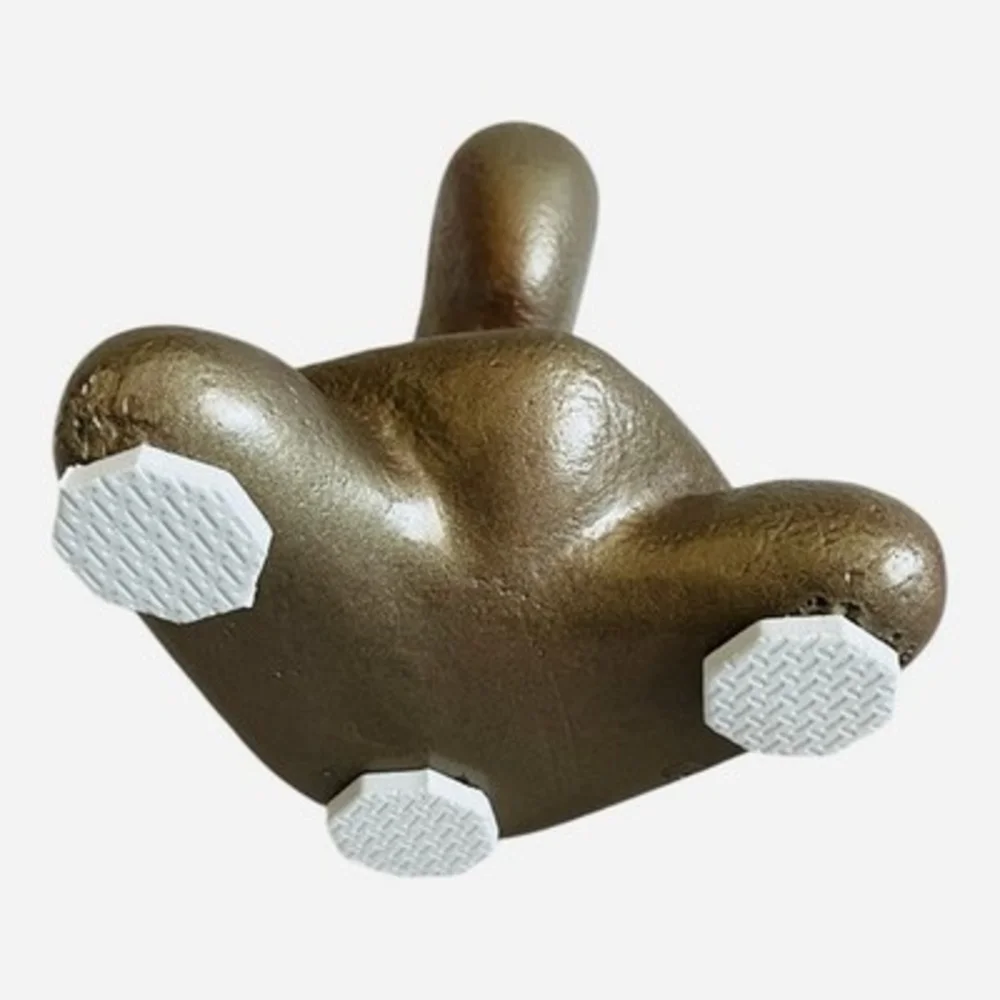 Abstract Clay Mother Goddess Sculpture Fertility Symbol Modern Art Figurine 4x6